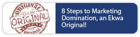 8 Steps to Marketing Domination, an Ekwa Original!