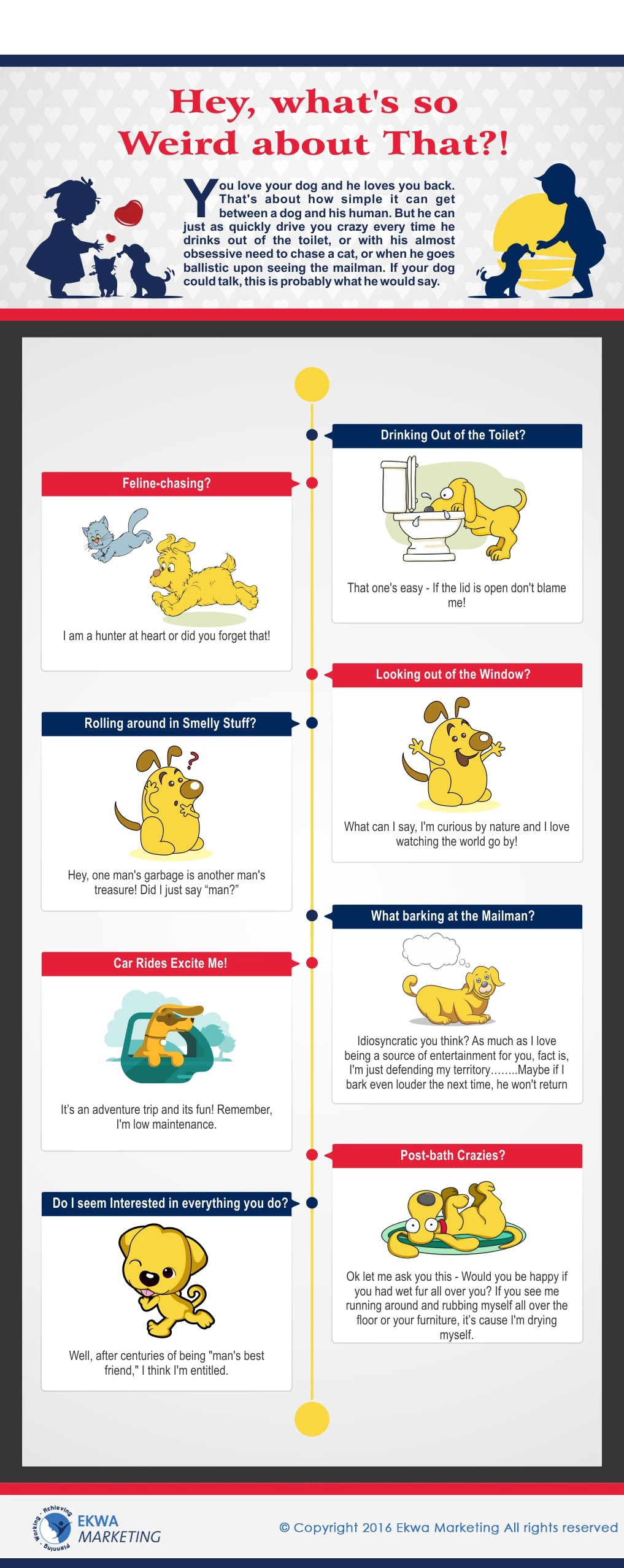 Veterinary Info Graphics, Hey, what's so Weird about That?
